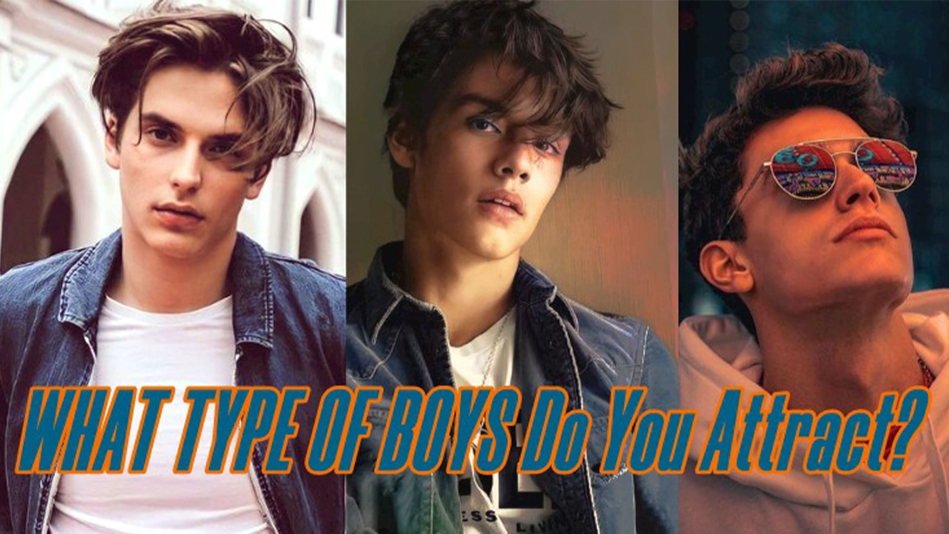 Hey! Do you know what kind of boy you would attract? Take the quiz and you'll find out!
