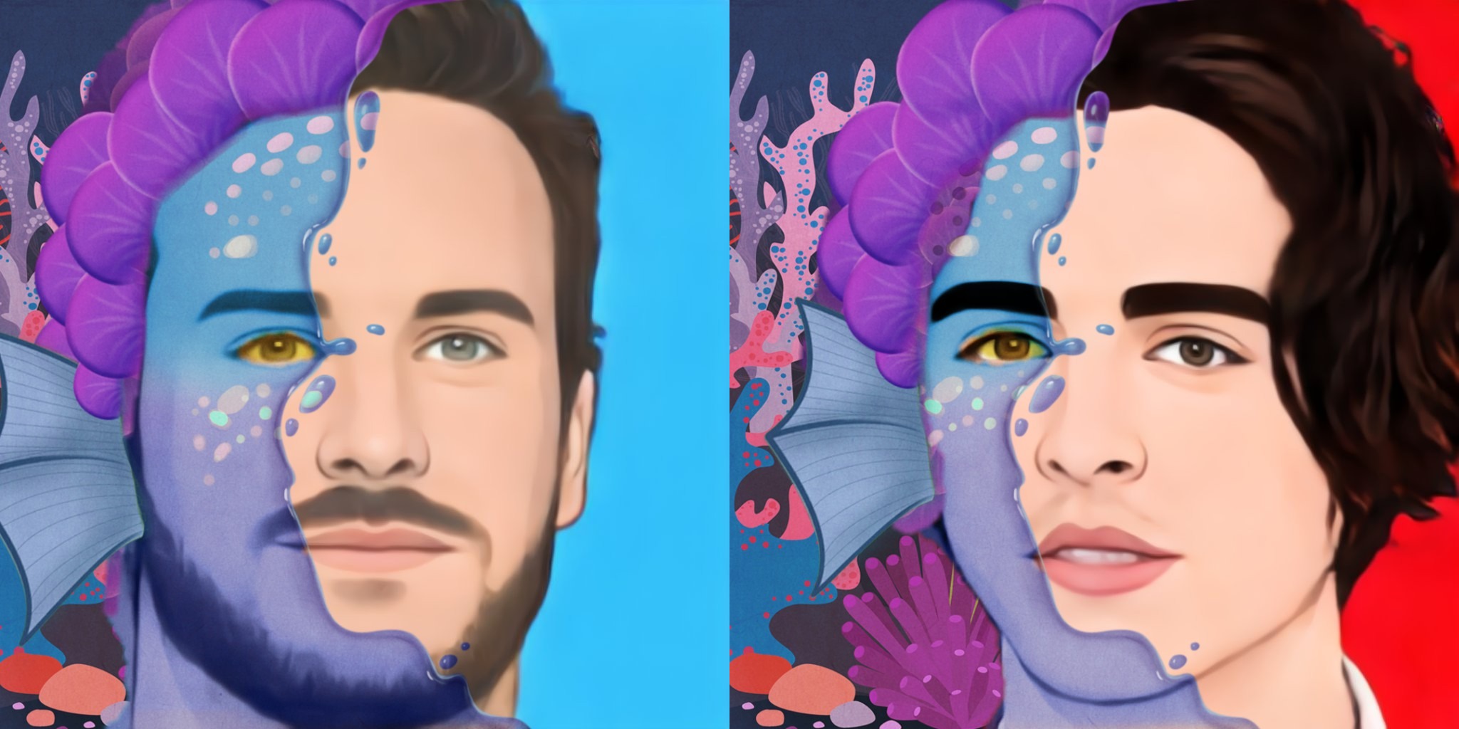 Meet the sea monster from Disney & Pixar movie Luca ... that's YOU! Turn yourself into a Luca sea monster with this hilariously funny photo effect!